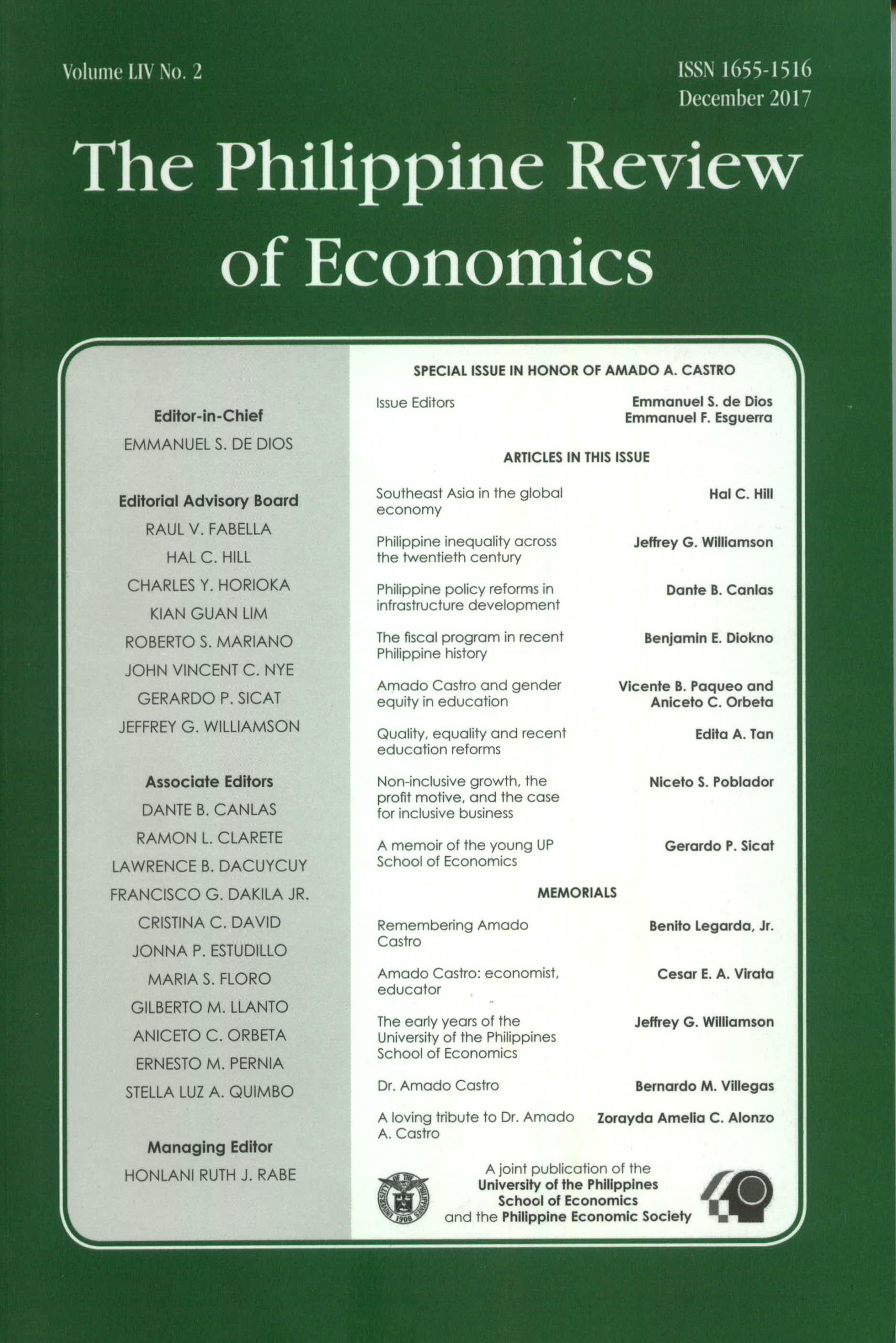 economics thesis topics philippines