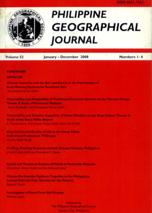 Philippine Geographical Journal vol 52