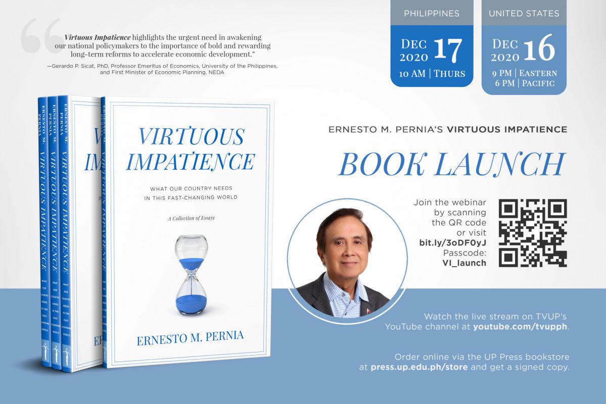 Virtuous Impatience book launch-landscape